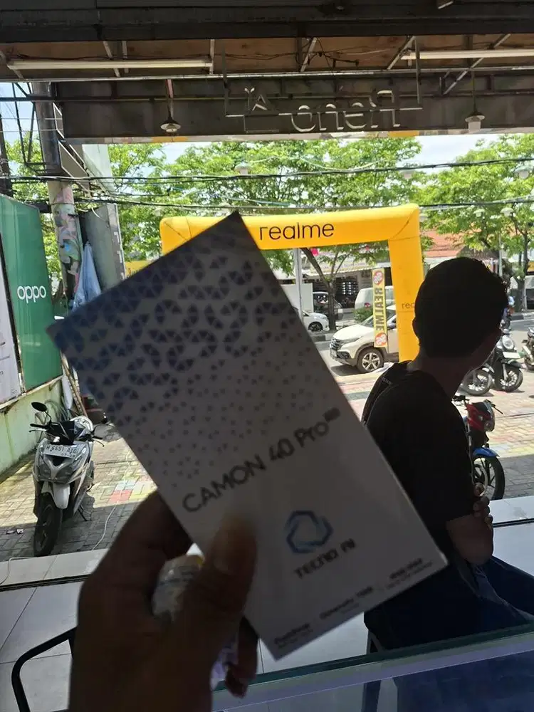 Tecno camon 40pro 8/128 gb new resmi