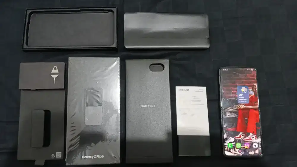 Samsung z flip 5, ram 8gb/512