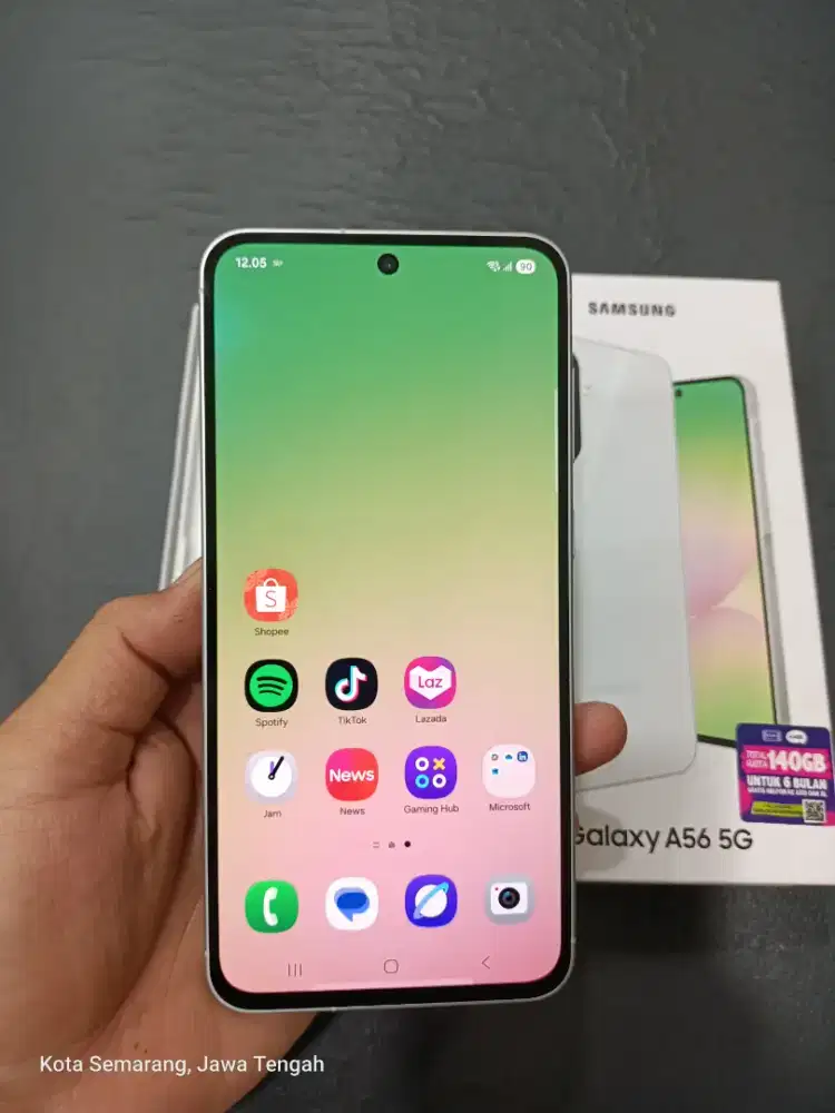 SAMSUNG A56 5G 12/256GB SECOND BERGARANSI BERKUALITAS