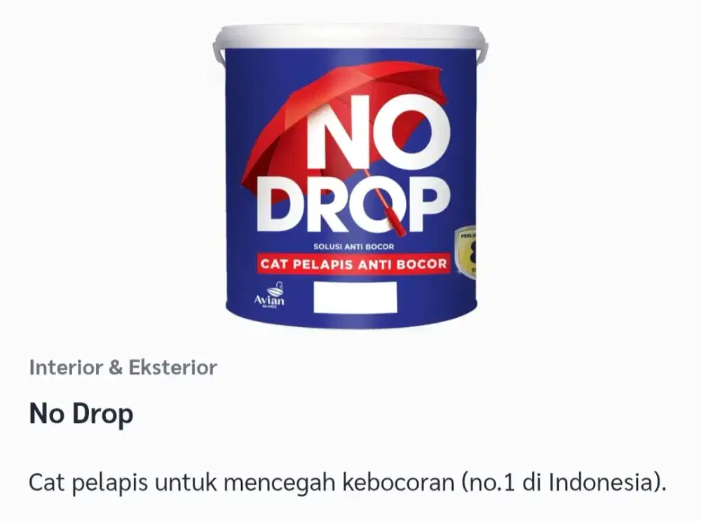 No Drop dan Avian Lem Epoxy Super