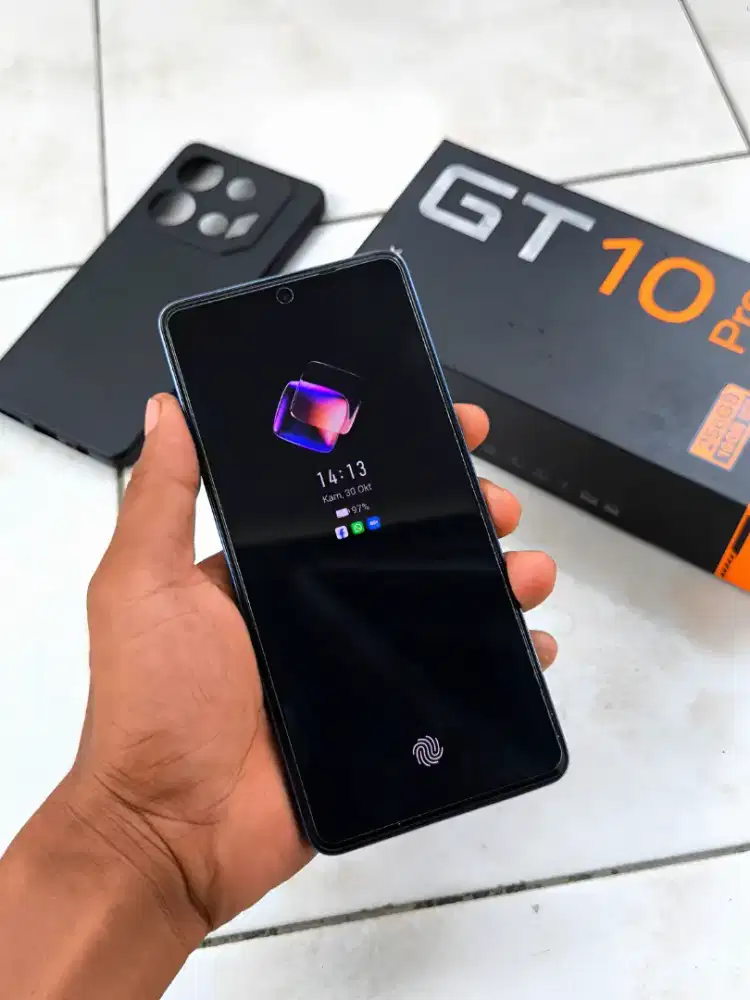 Infinik gt 10 pro mulus NFC amoled 8+8/256gb siap pake