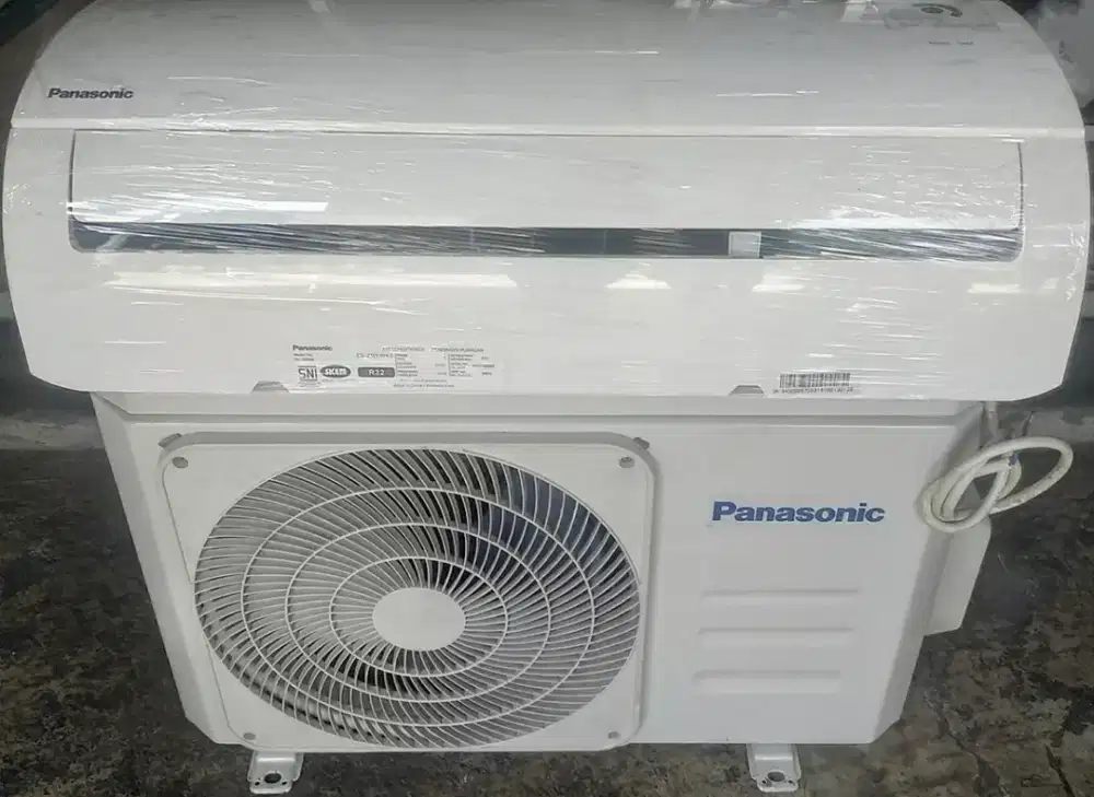 AC PANASONIC 1/2 PK R32 LowWatt Mulus Bagus & Dingin Sekali