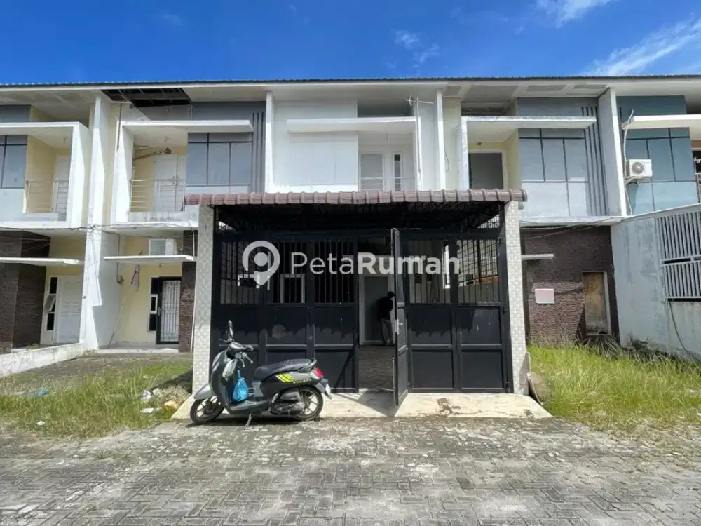 DIJUAL TOWNHOUSE JALAN BAYU KOMPLEK MERLION RESIDENCE-DAERAH MEDAN SUNGGAL (indra & vincent)