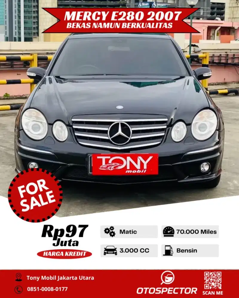lMercedes Benz E280 7G-tronik 3.0 AT 2007