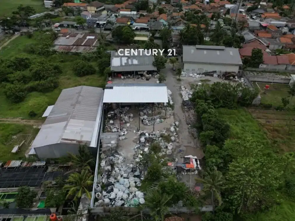 JUAL Tanah Dan Bangunan Cocok Untuk Pabrik Lokasi Rajeg Tangerang