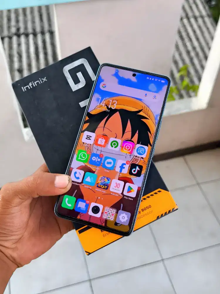 Infinik gt 10 pro mulus NFC amoled 8+8/256gb siap pake