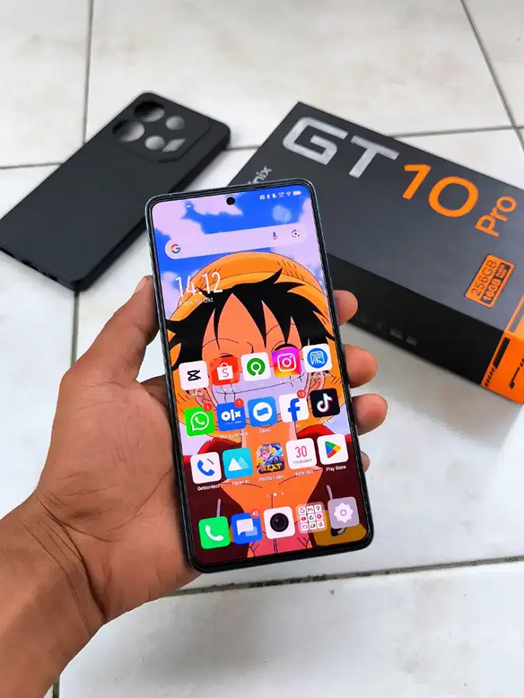 Infinik gt 10 pro mulus NFC amoled 8+8/256gb siap pake
