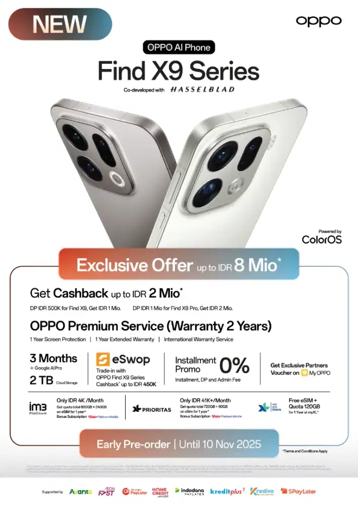 New produk Oppo find x9