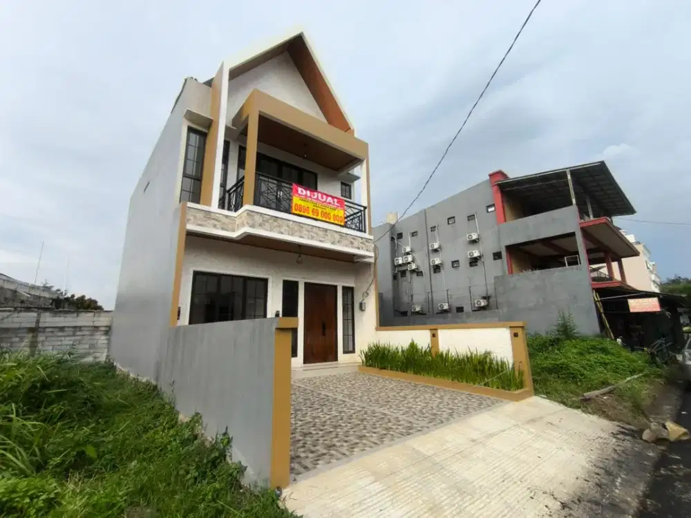 Dijual Rumah 100% Baru Bangun dari Kavling SIAP HUNI - Sentul City - Griya Alam Sentul Bogor