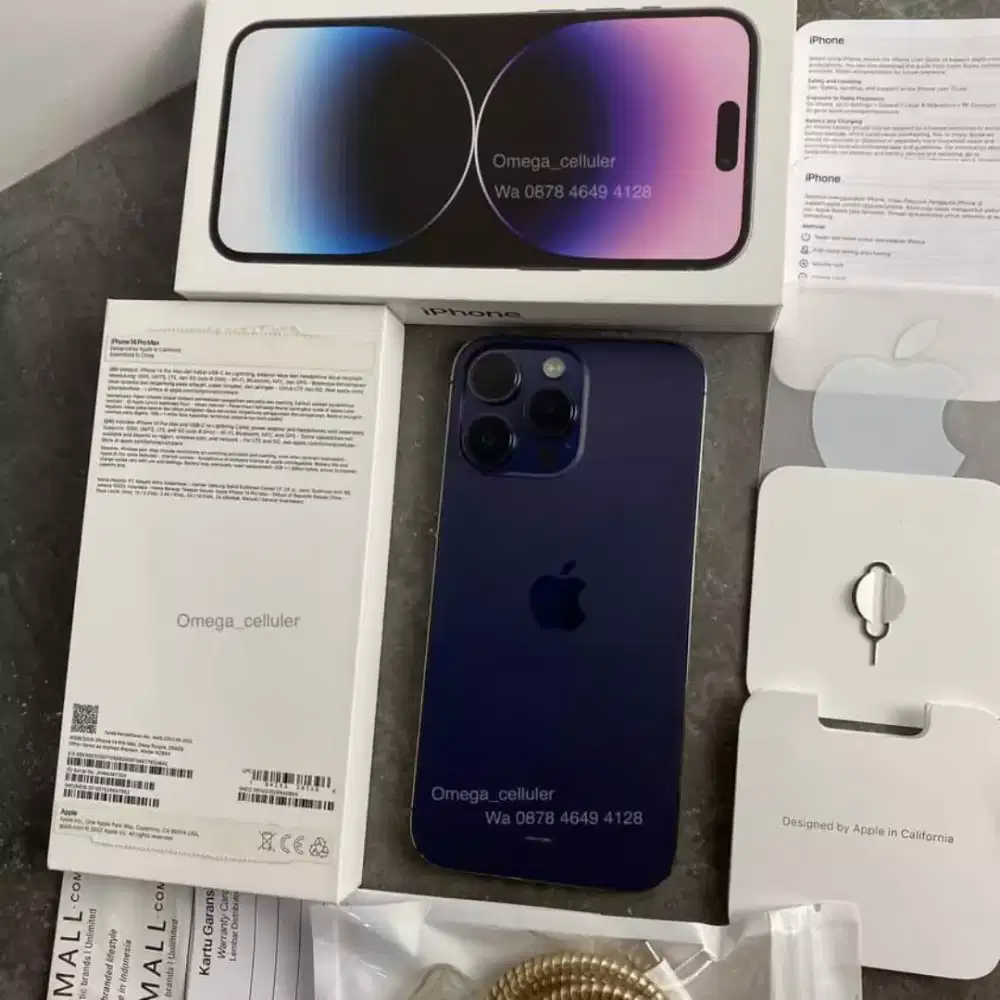 Iphone 14 promax 256gb ibox second