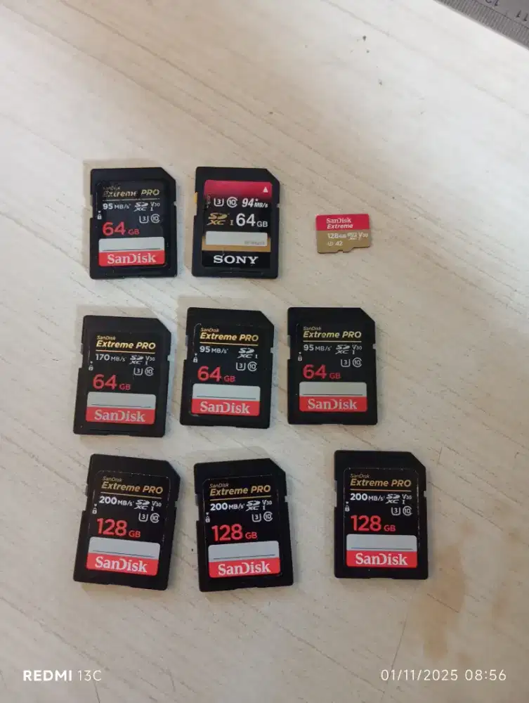 Memori borongan atau satuan jg bisa..