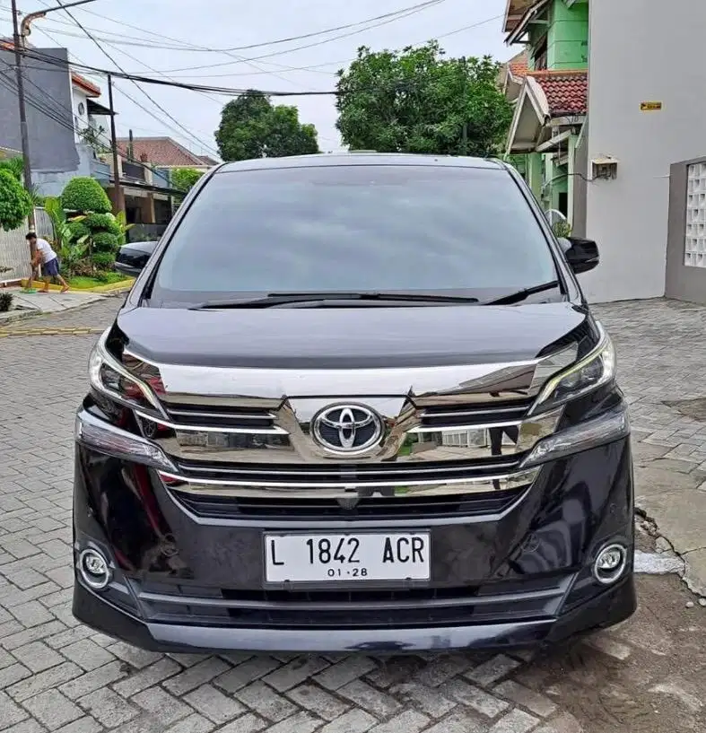 ISTIMEWAH LOW KM 40rb - TOYOTA VELLFIRE 2.5 G 2017 MATIC KREDIT DP MIN