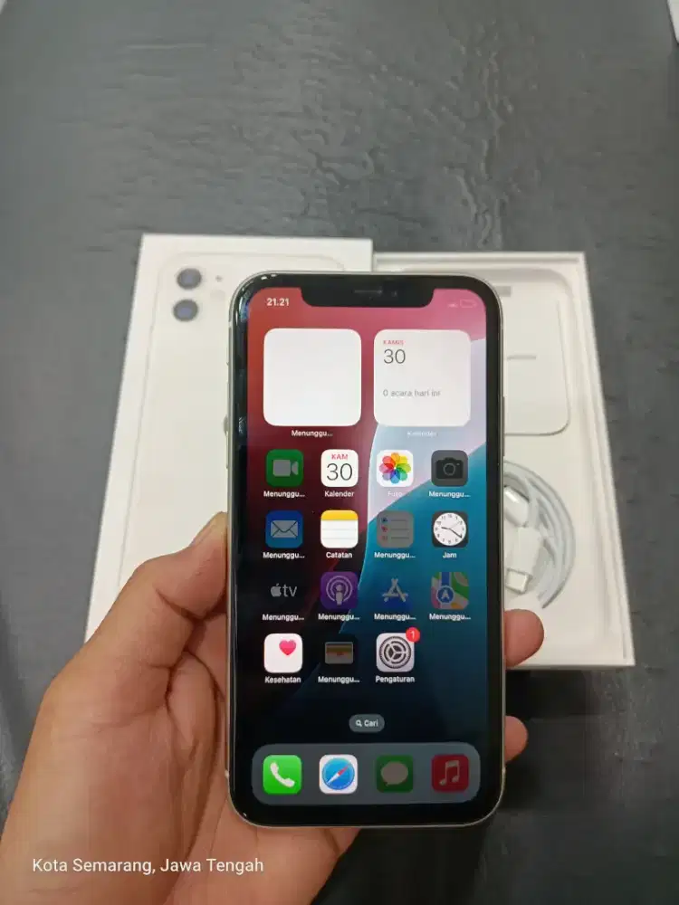 IPHONE 11 128GB IBOX SECOND BERGARANSI