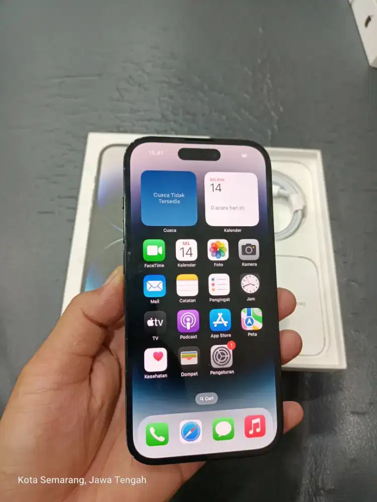 IPHONE 14 PRO 128GB IBOX SECOND BERGARANSI