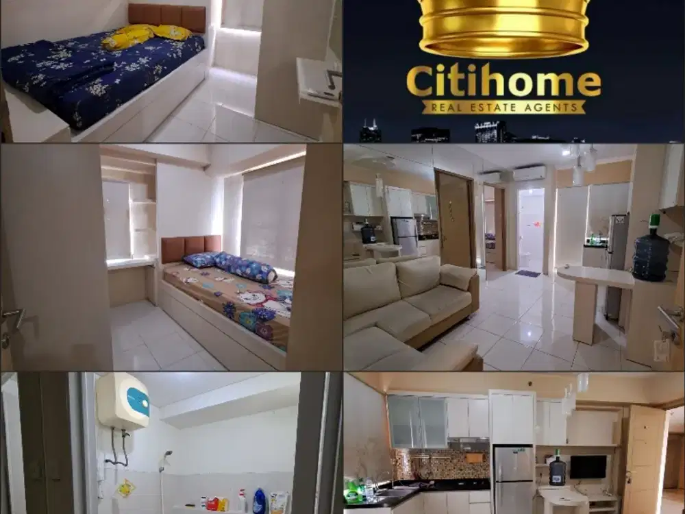 menyewakan apartemen educity 2br bulanan bycitihome