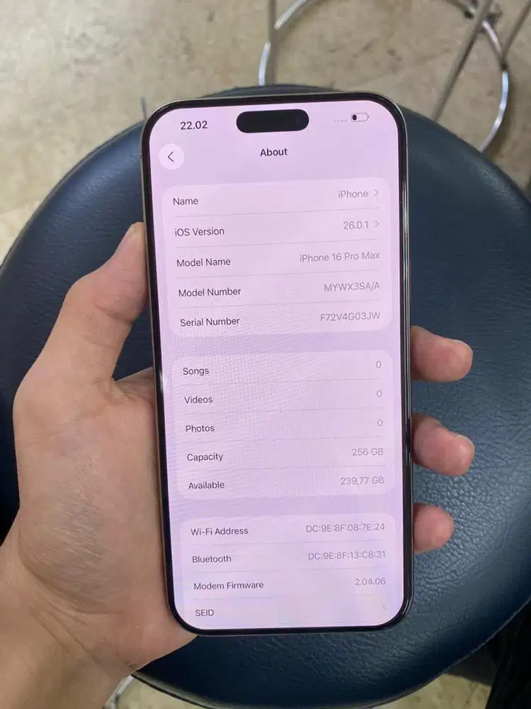 Iphone 16 pro max 256 blibli bh 100