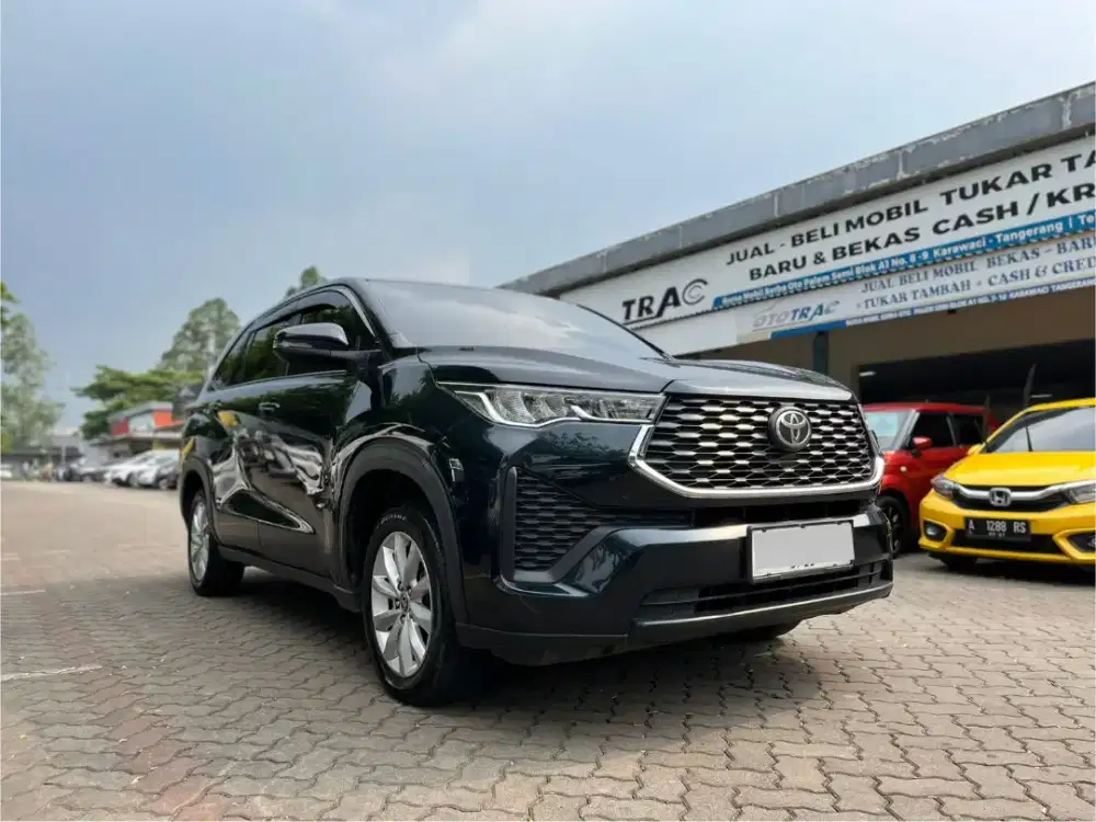 TERMURAH!! TOYOTA INNOVA ZENIX 2.0 V MATIC BENSIN 2023 BIRU KM 33RB