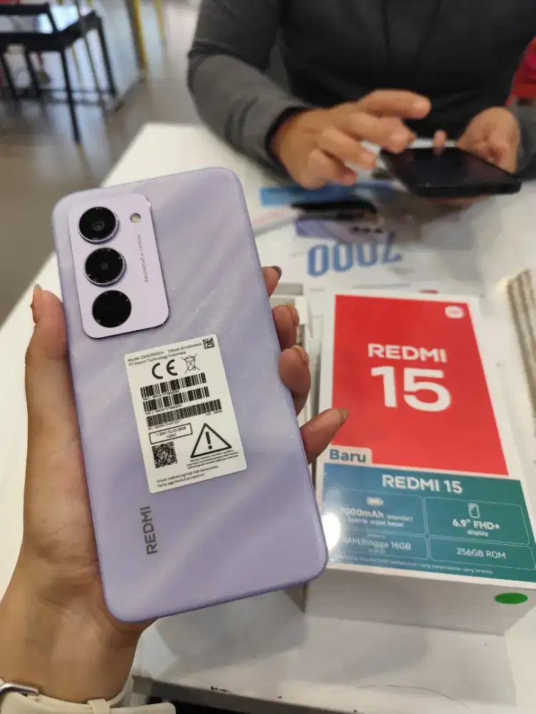 REDMI 15 BISA KREDIT CICILAN UPTO 12BLN BUNGA MULAI 0%