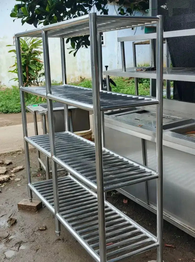 Rak 4 Susun model pipa
Ukuran: 150x45x155


Stock : 2 unit