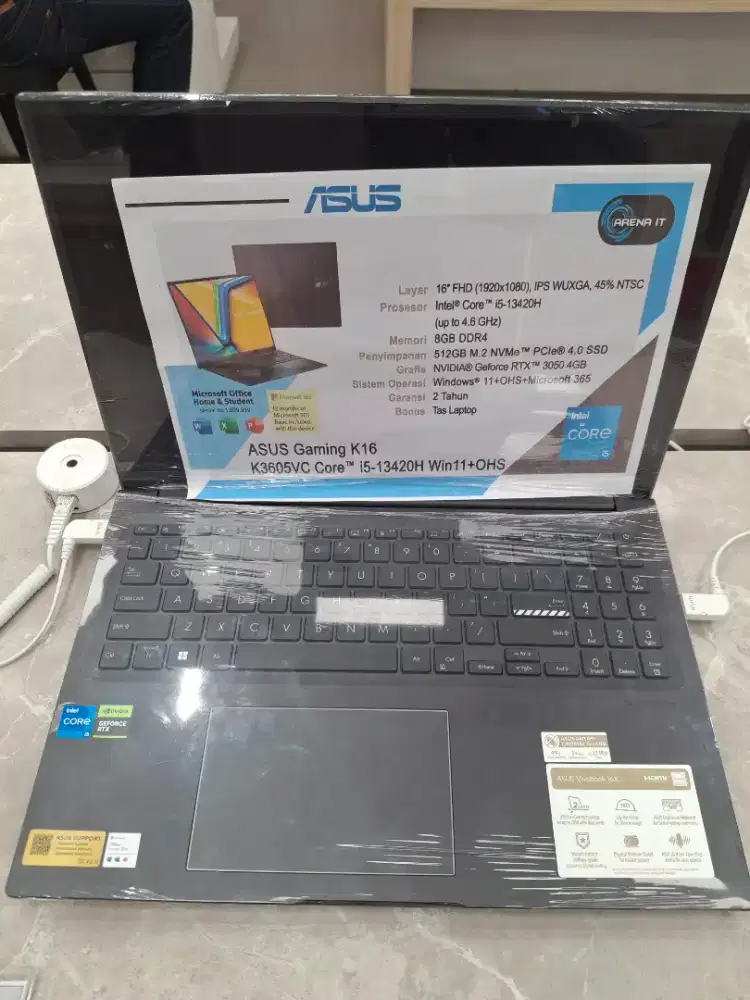 Promo kredit laptop Asus gaming K16 intel core i5 Cicilan bebas 2kali