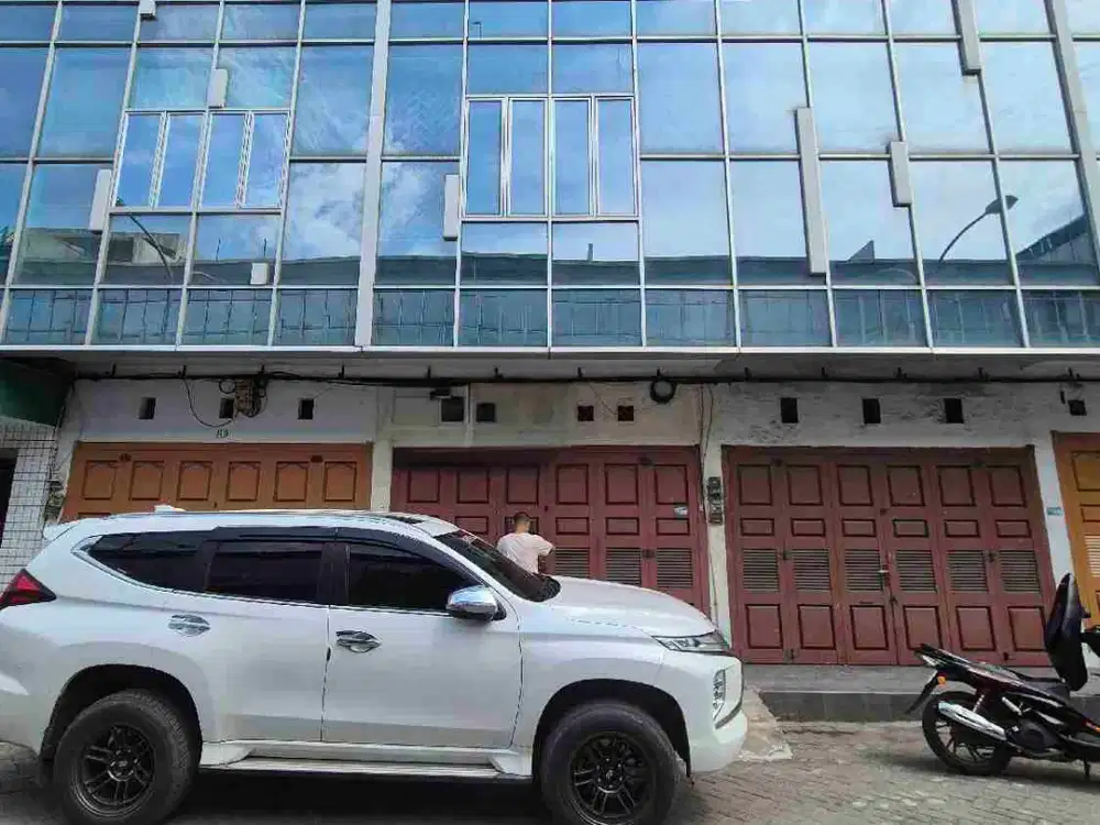 jual ruko komplek Megacom, jalan Kapten Muslim, posisi strategis, harga nego, jamin cuan..