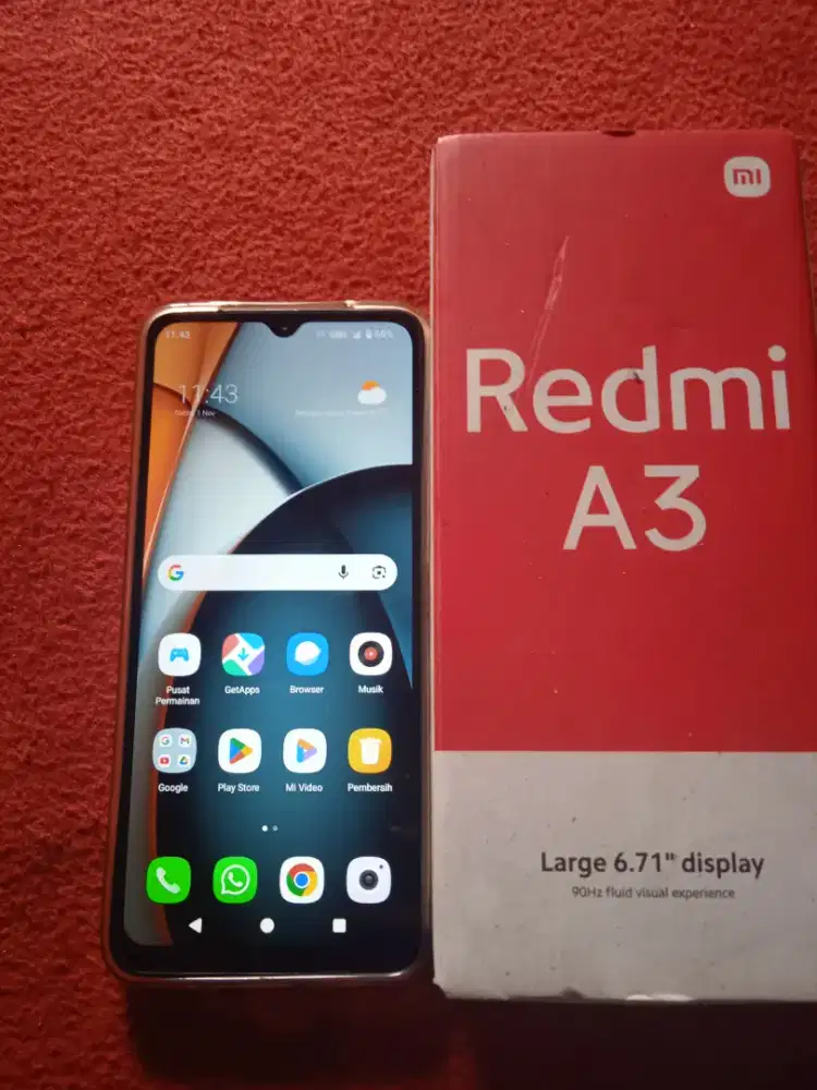 Jual hp redmi A3 4/64