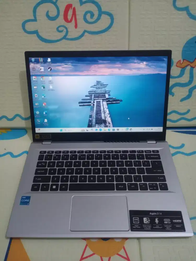 Laptop Murah seri Beslees Acer A314 core i3-n305 ram 8/512
