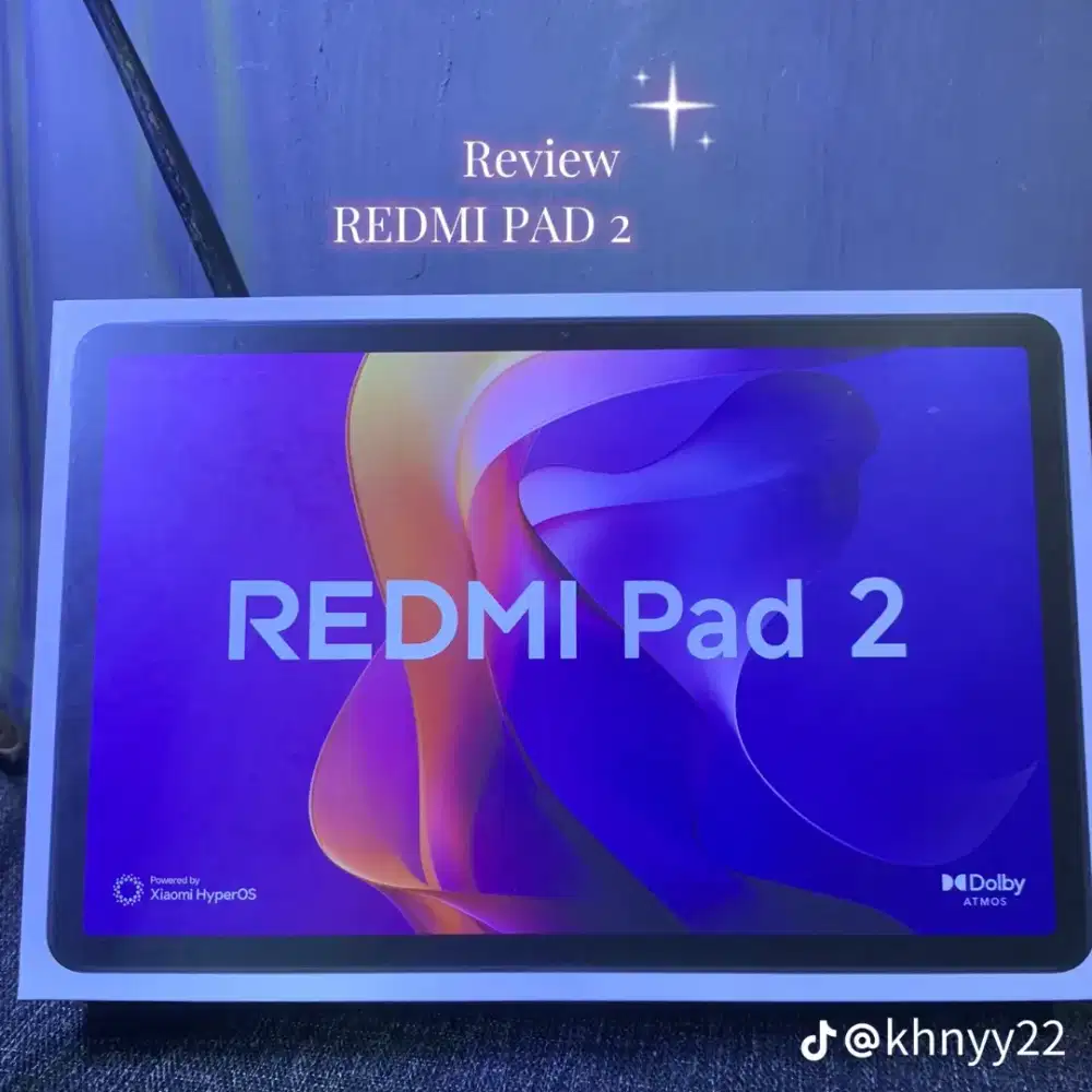 Ready nih Redmi Pad 2 Ram 4+4/128 GB