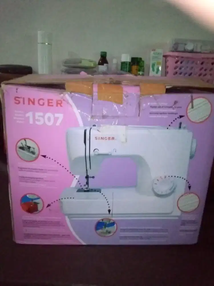 Mesin jahit merk singer type 1507 porttable