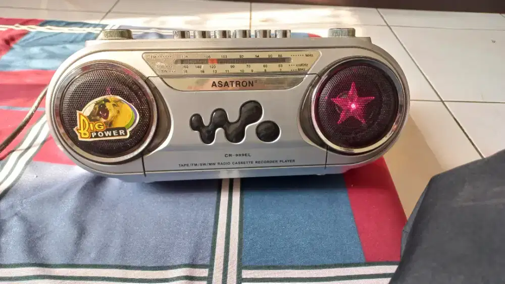 Radio tape asatron msh bagus