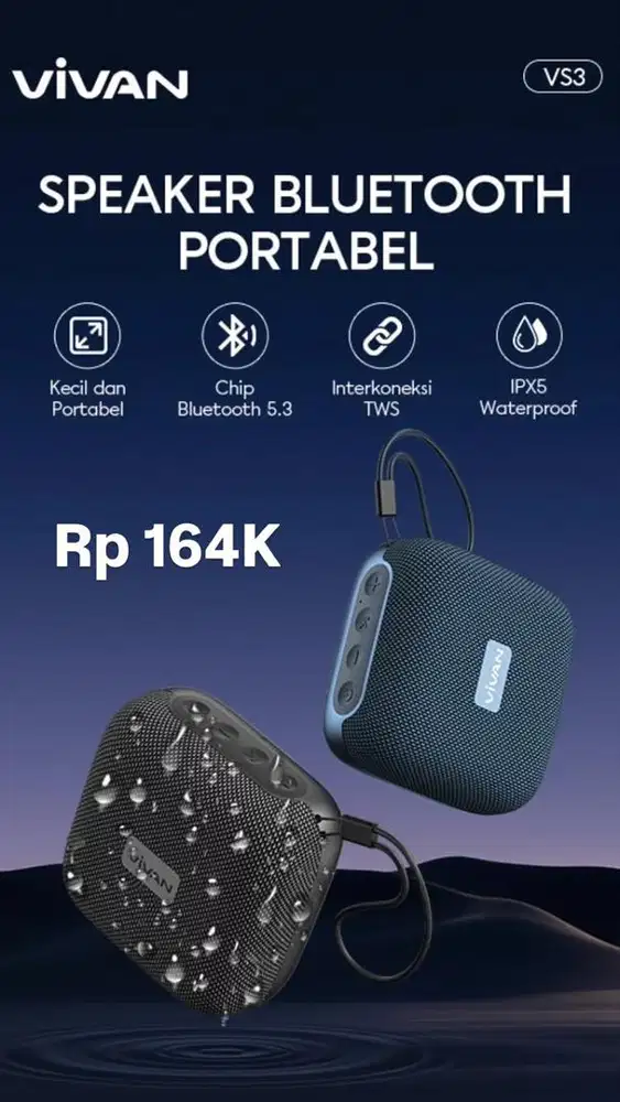 SPEAKER BLUETOOTH VIVAN VS3