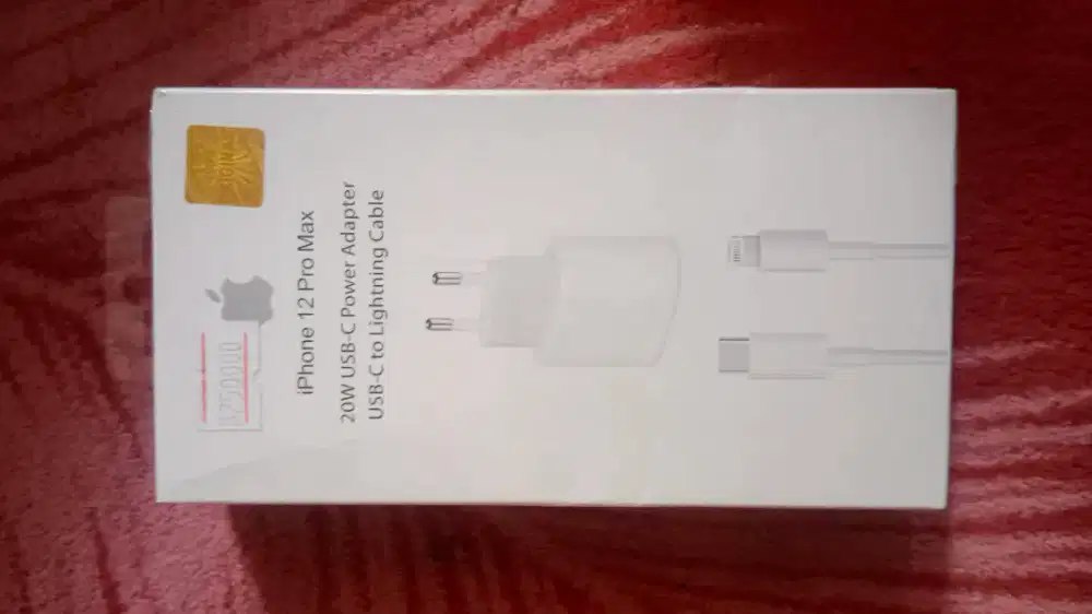 barang ori charger original  iphone 12 pro max