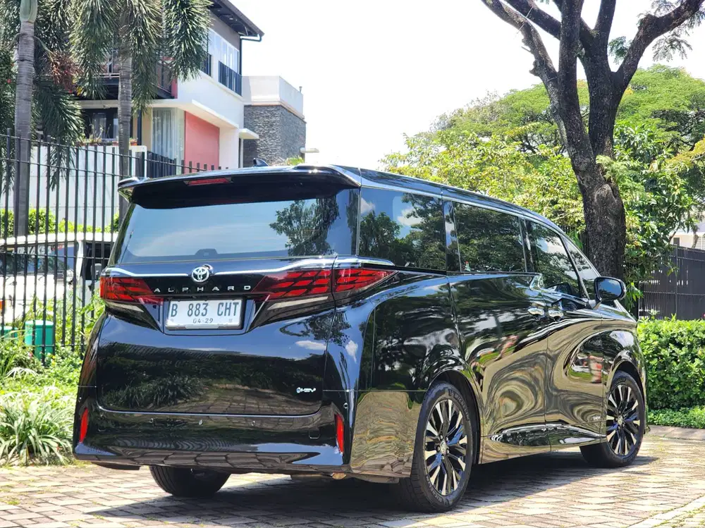 ALPHARD G HYBRID 2024 HITAM RASA BARU FULL PPF KM.15.RB ASLI !!