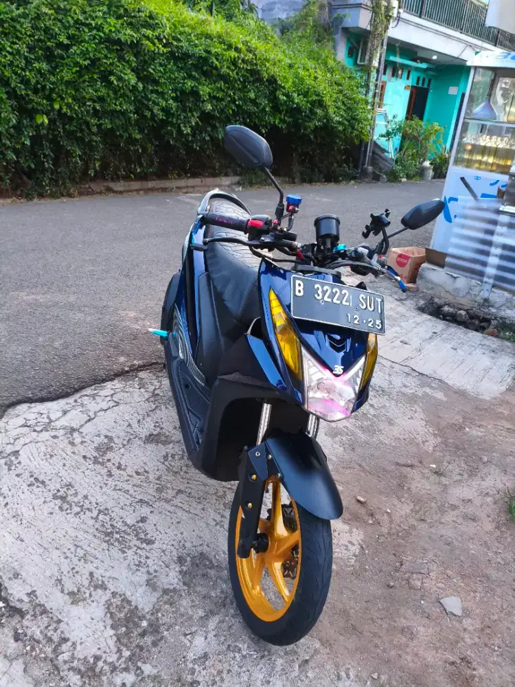 Honda Beat FI 2015 modif Beat Street