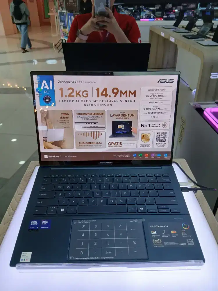 Promo Spesial Cicilan Laptop Asus Zenbook 14 OLED
