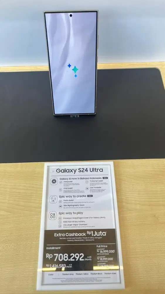 Samsung Galaxy S24 Ultra Bunga 0%
