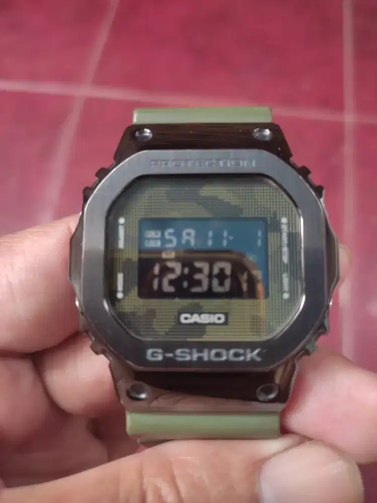 Casio G-Shock GM5600B Metal Bezel Original