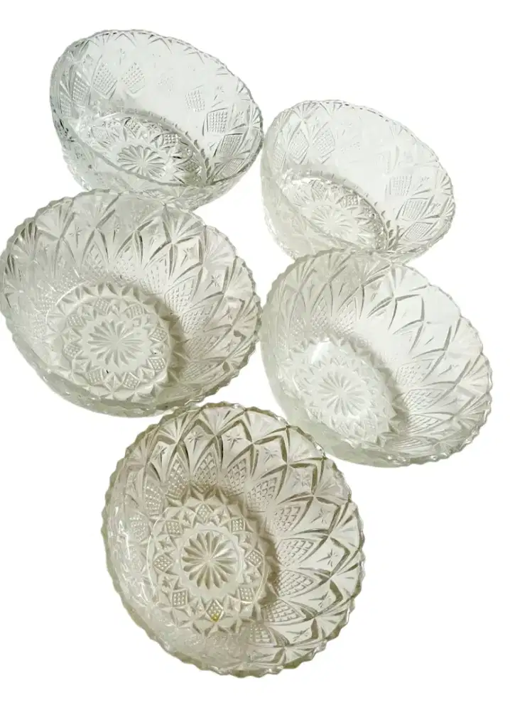 5 Mangkok Kristal Jepang