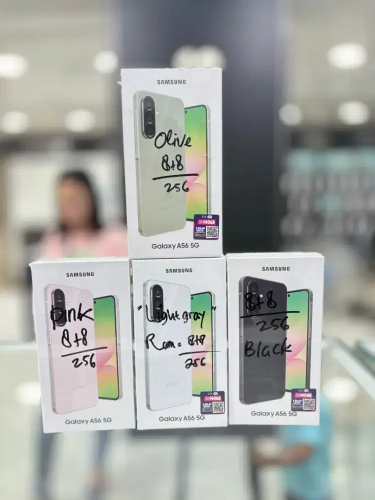 PROMO!! SAMSUNG A56 8+8/256 GB NEW GARANSI 1TAHUN