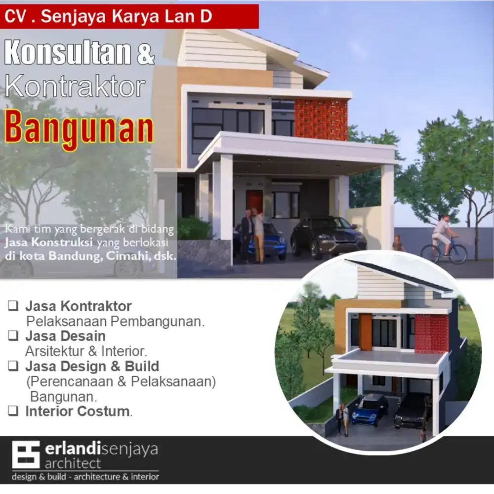 Jasa Arsitek & Interior/ Kontraktor/ Renovasi/ Tukang/ Kitchen Set