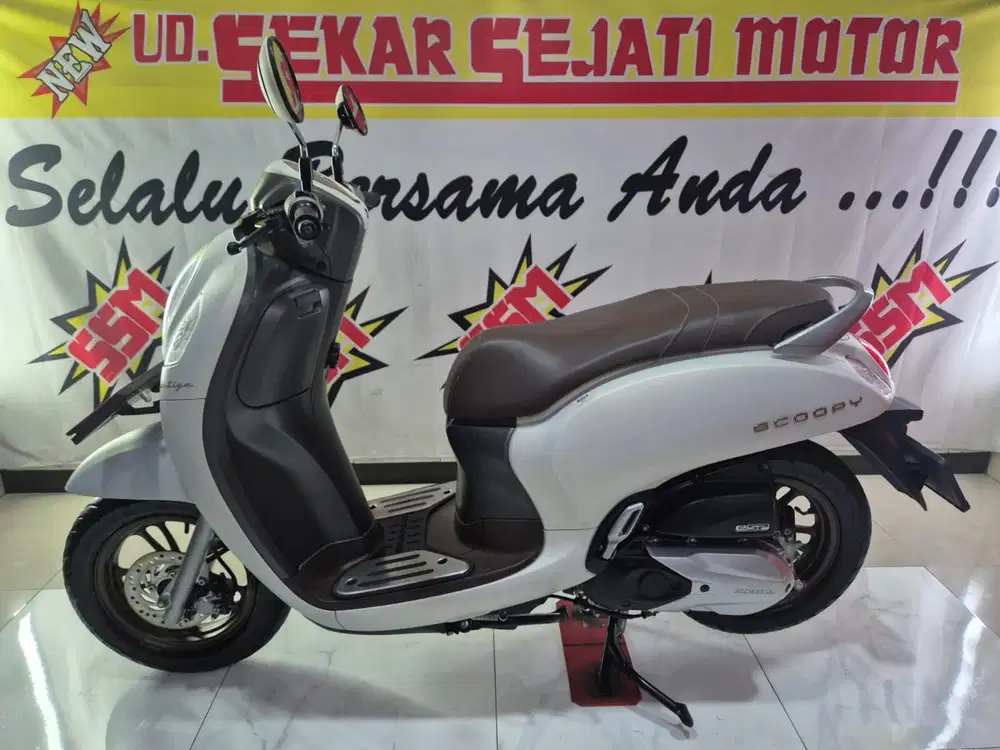 Scoopy prestige iss cbs keyless 2024 plat W siap pakai
