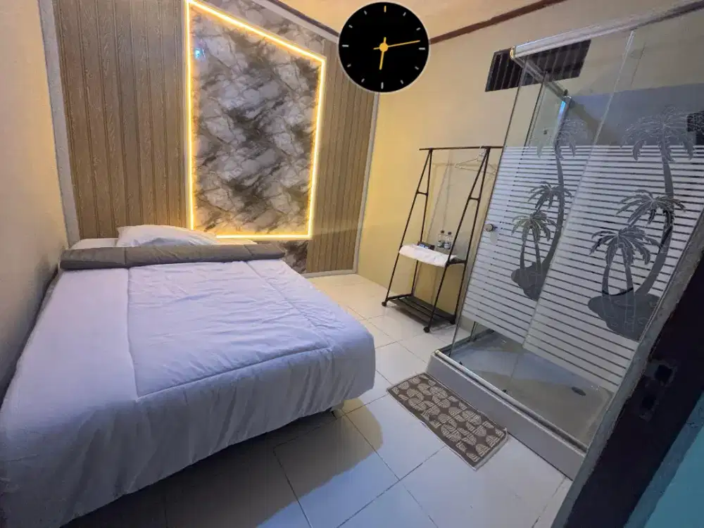 Kos harian estetik Netflix proyektor wifi AC km dalam & luar