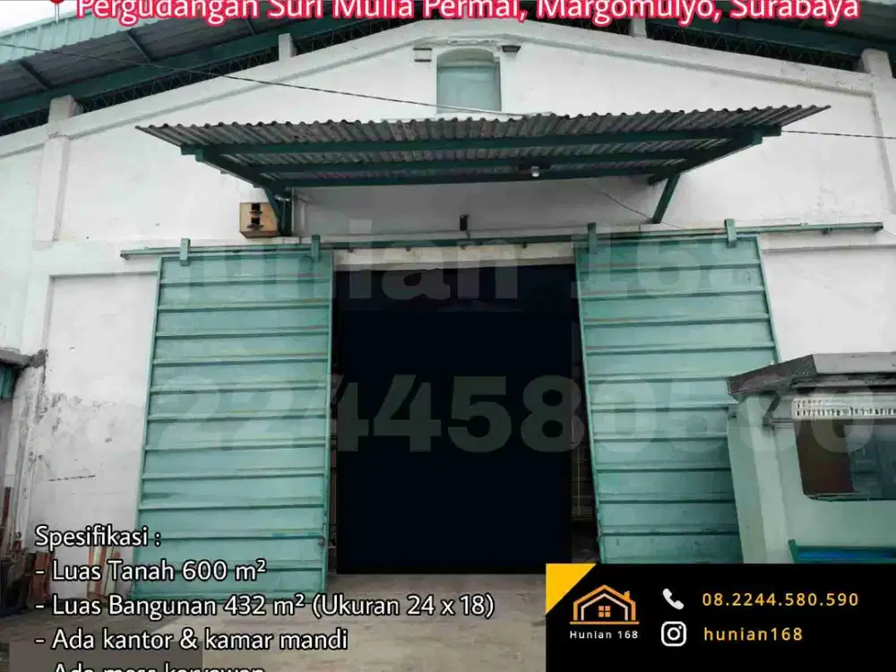 Gudang Pergudangan Suri Mulia Margomulyo Permai Indah Angtropolis Surabaya Barat Pelabuhan