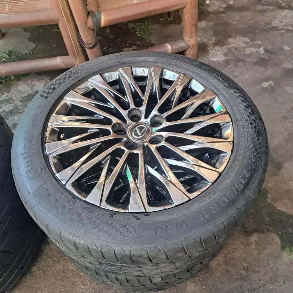 Velg dan ban r18 for vellfire alphard lexus innova camry nav