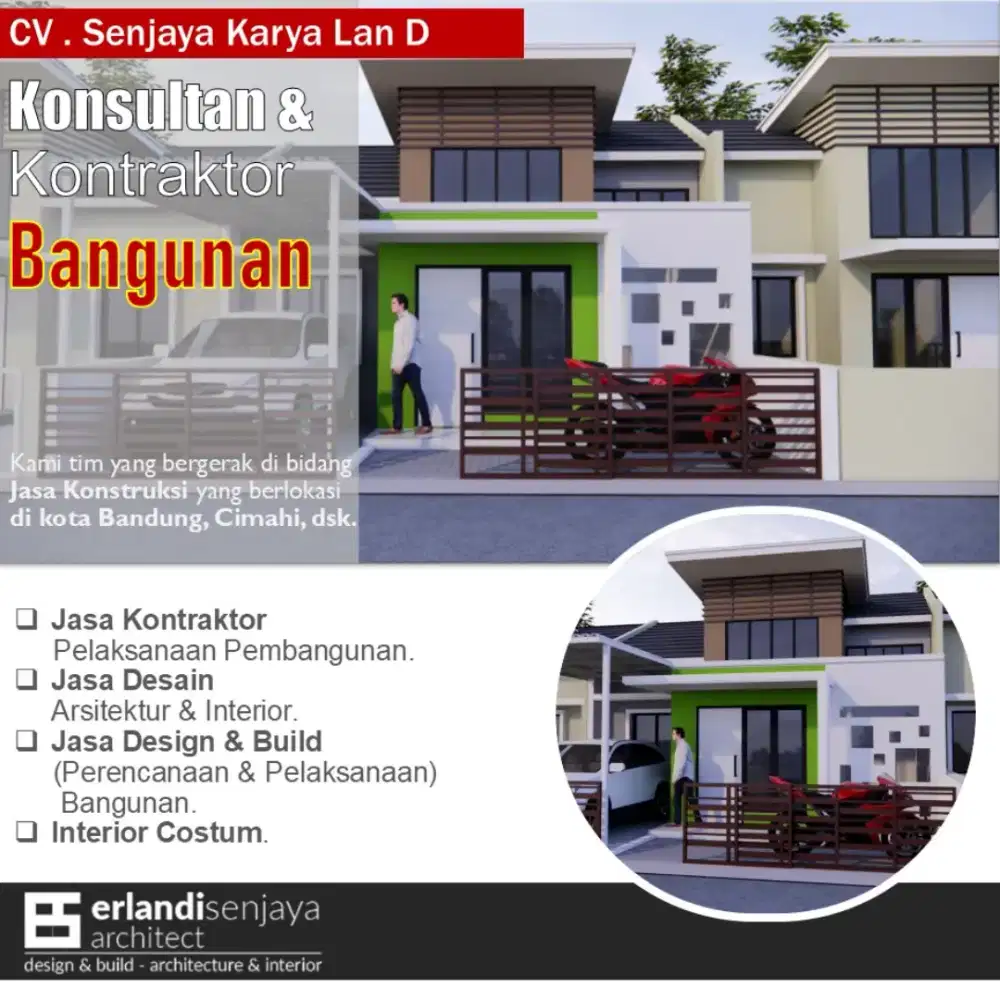 Jasa Kontraktor/ Arsitek & Interior/ Renovasi/ Tukang/ Kitchen Set