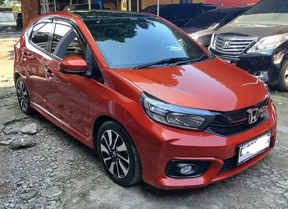 Honda Brio RS CVT 2020 orange two tone