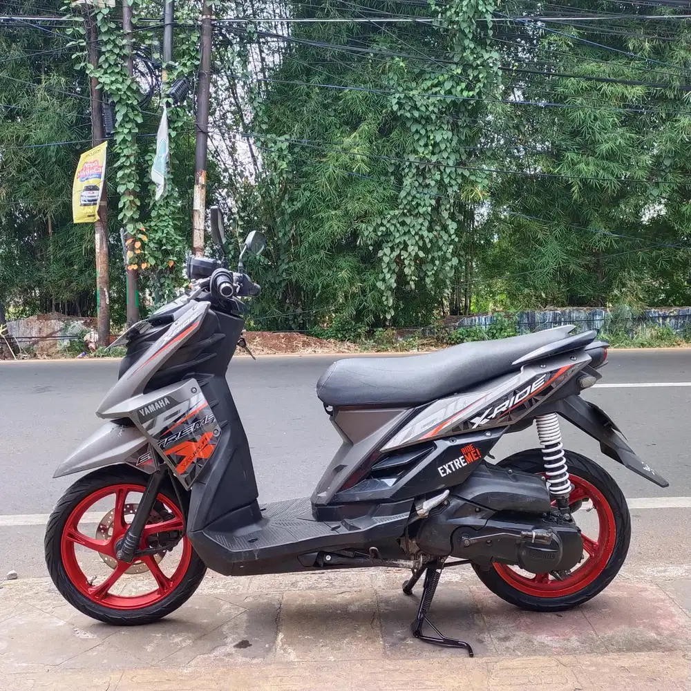 X-Ride 2016 (Lengkap Bagus Mesin Aluss Coklat)