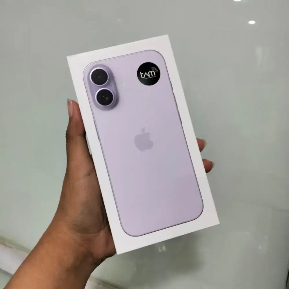 IPHONE 17 BASIC 256 LAVENDER GARANSI RESMI IBOX STOK TERBATAS