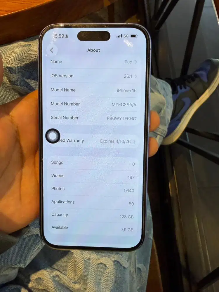 iphone 16 128gb. mulus ..