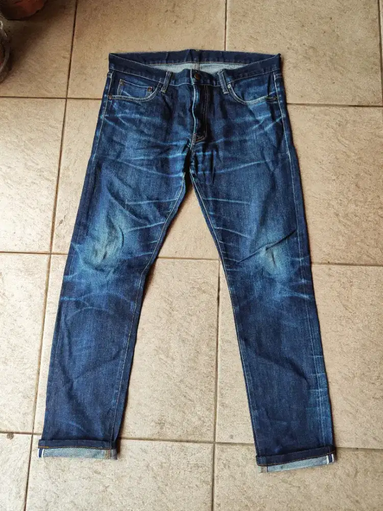 jeas uniqlo slimfit selvedge